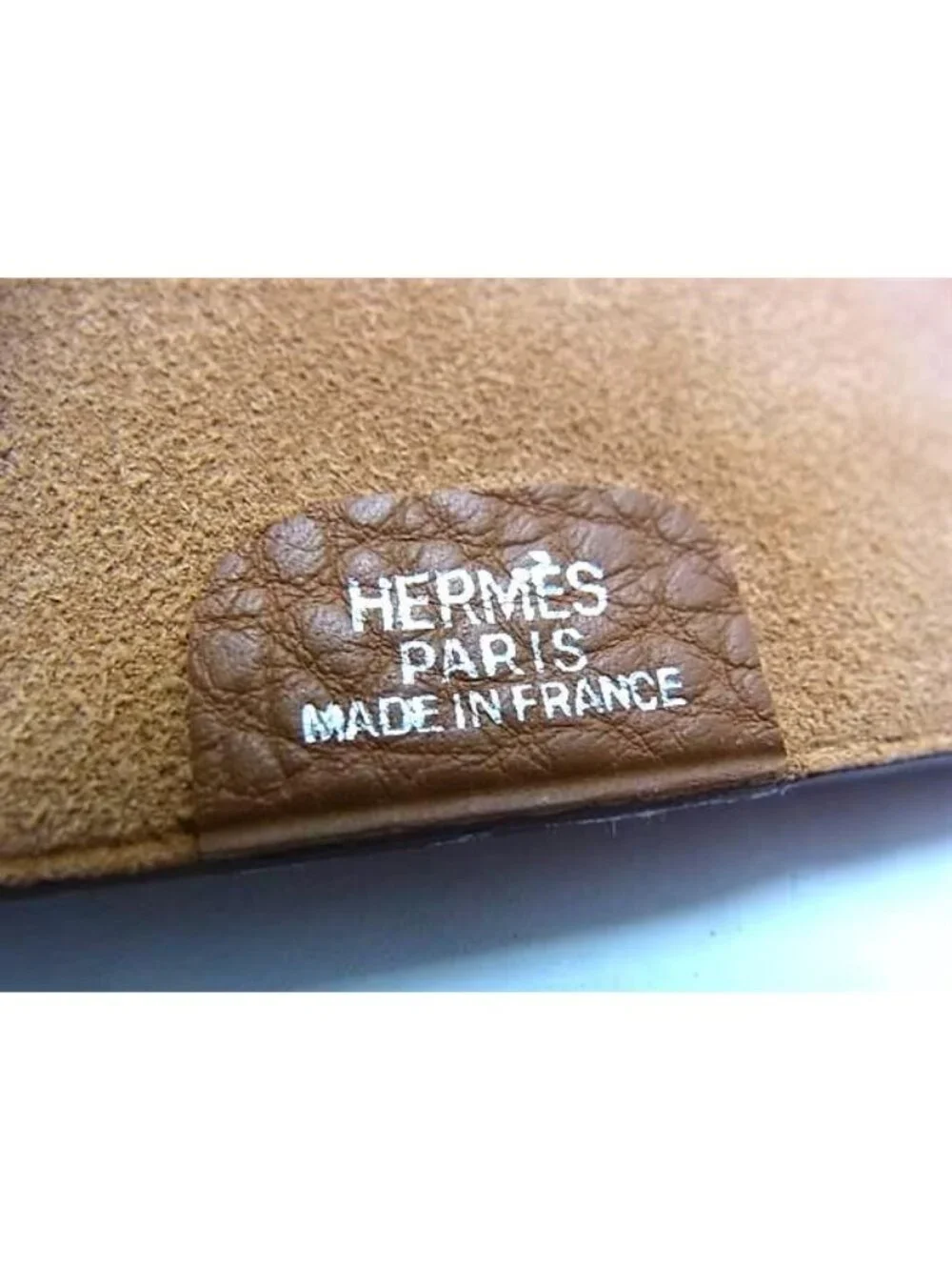 Hermes PM Togo Pocket Book Brown Agenda